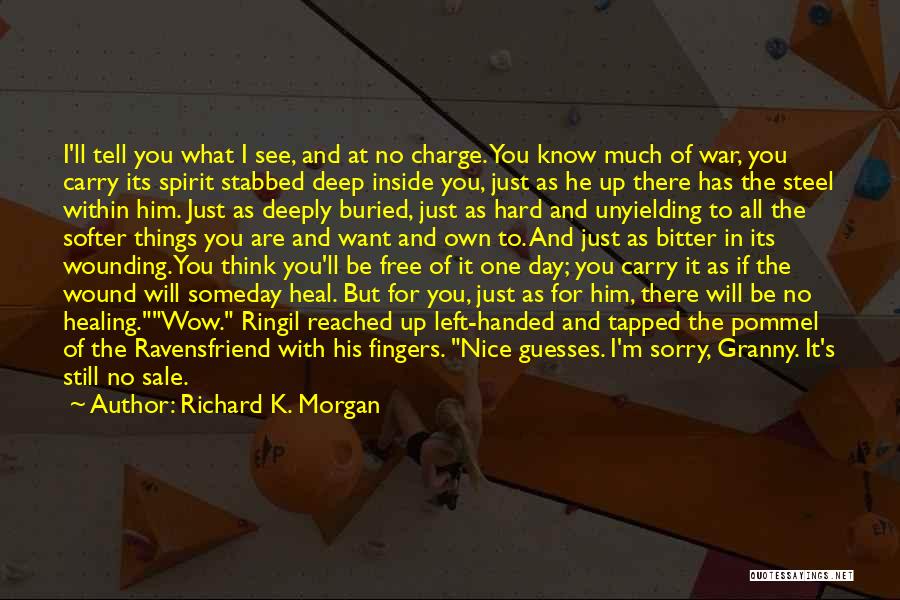 War Charge Quotes By Richard K. Morgan