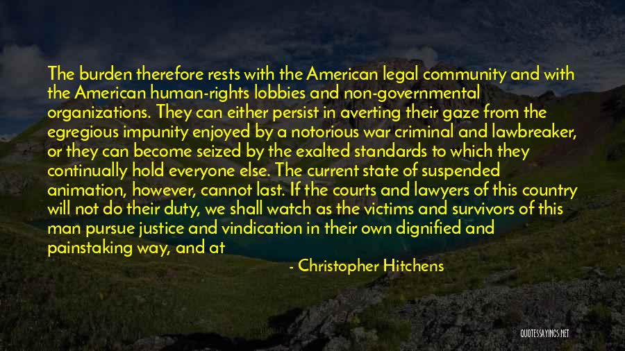 War Crimes Quotes By Christopher Hitchens