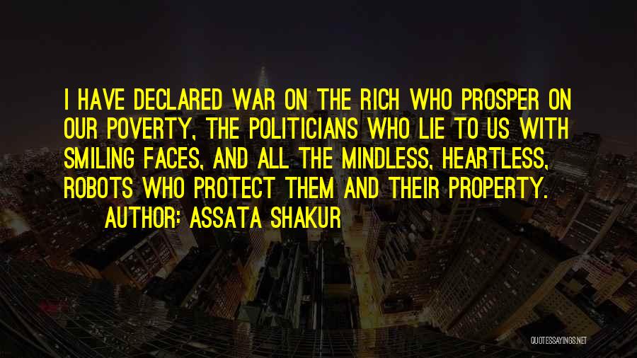 War Declared Quotes By Assata Shakur