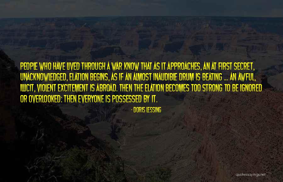 War Drum Quotes By Doris Lessing War Drum Quotes By Doris Lessing