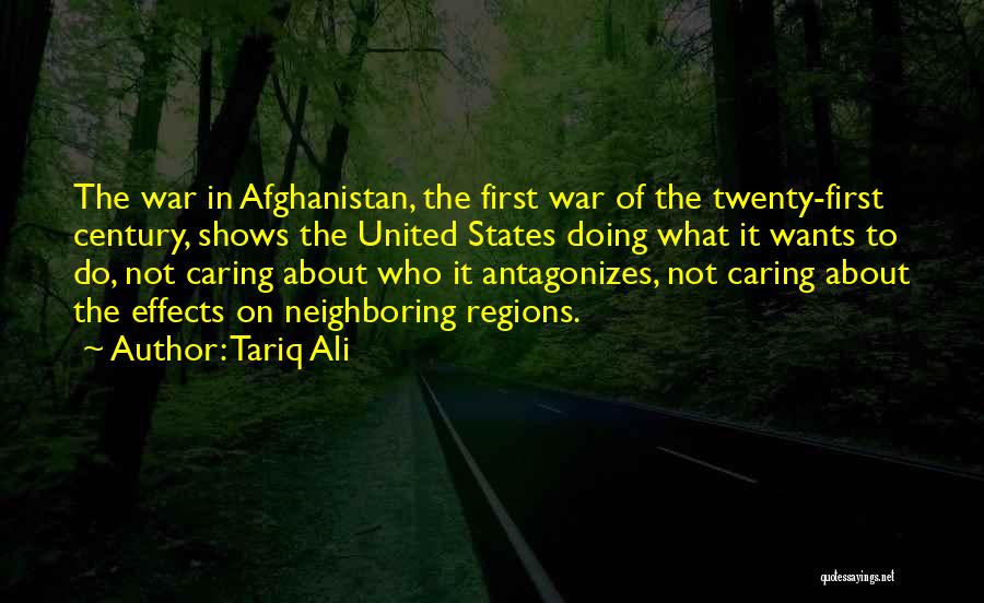 War Effects Quotes By Tariq Ali