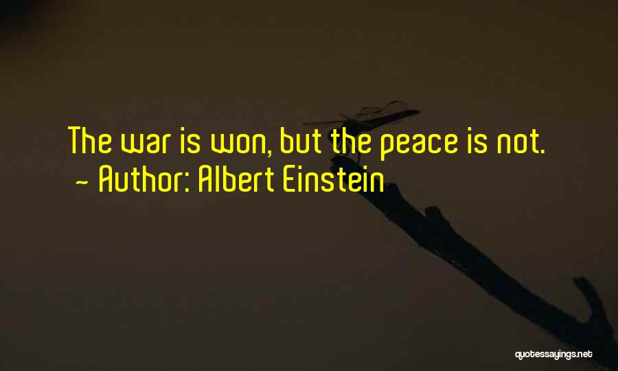 War Einstein Quotes By Albert Einstein