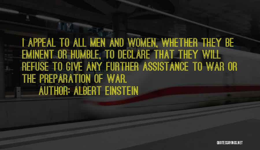 War Einstein Quotes By Albert Einstein