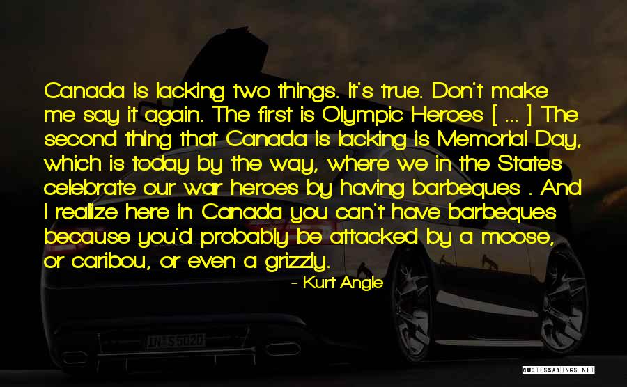 War Heroes Quotes By Kurt Angle