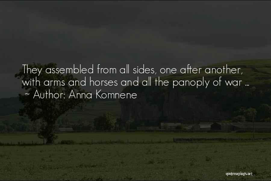 War Horses Quotes By Anna Komnene