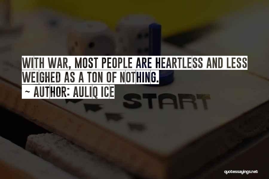 War In Africa Quotes By Auliq Ice