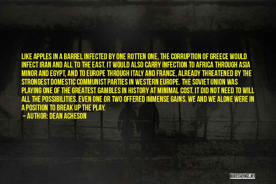 War In Africa Quotes By Dean Acheson