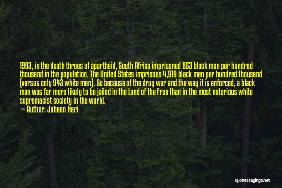 War In Africa Quotes By Johann Hari