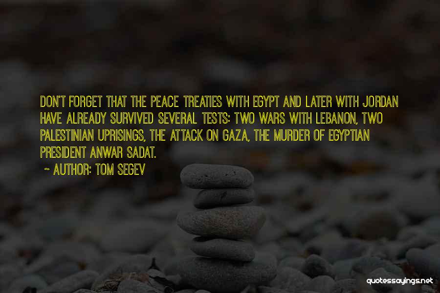 War In Gaza Quotes By Tom Segev
