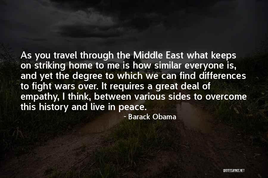 War In Middle East Quotes By Barack Obama