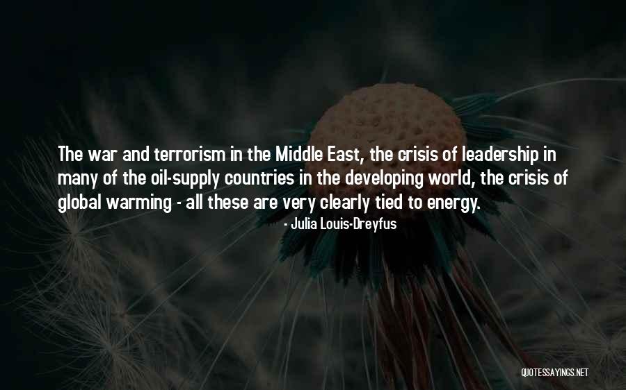 War In Middle East Quotes By Julia Louis-Dreyfus