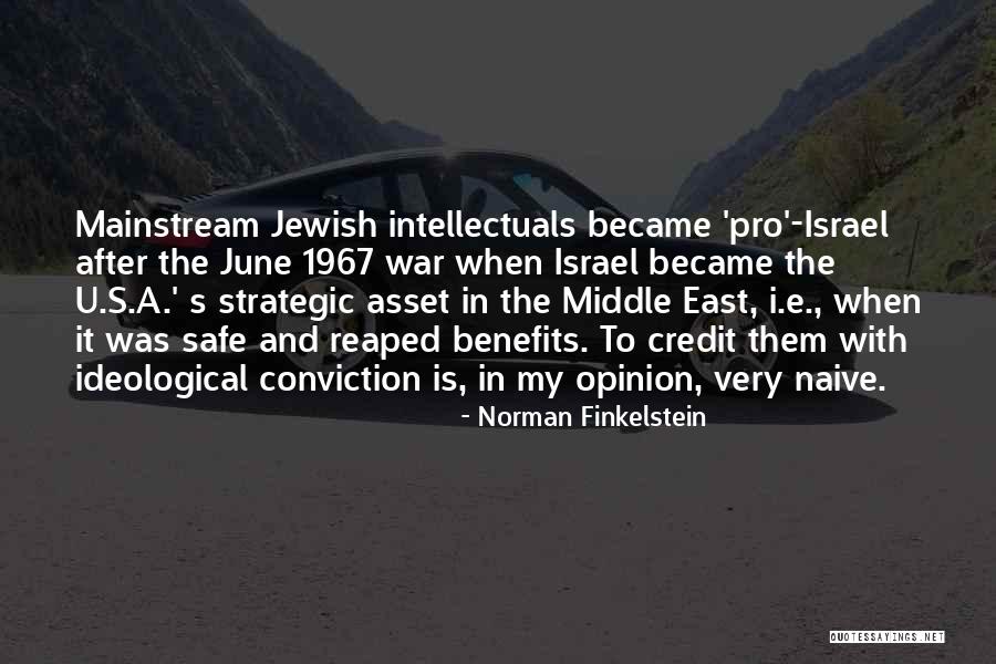 War In Middle East Quotes By Norman Finkelstein