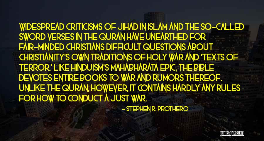 War In The Bible Quotes By Stephen R. Prothero War In The Bible Quotes By Stephen R. Prothero