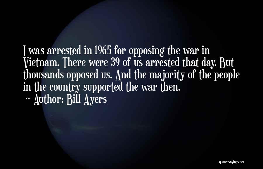 War In Vietnam Quotes By Bill Ayers