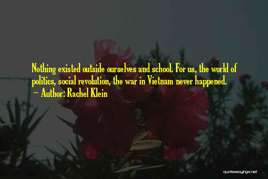 War In Vietnam Quotes By Rachel Klein