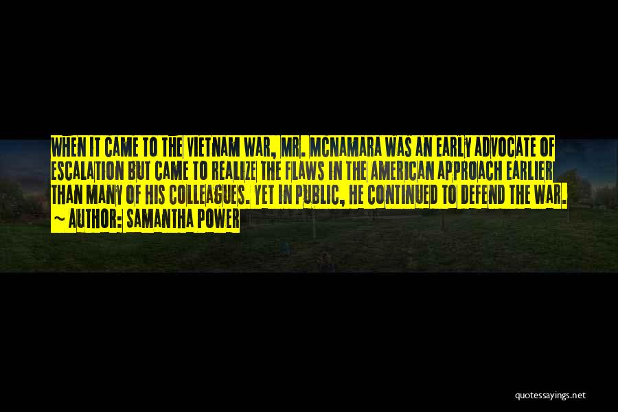 War In Vietnam Quotes By Samantha Power