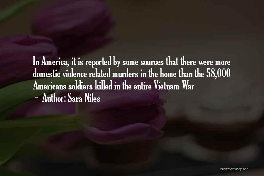 War In Vietnam Quotes By Sara Niles