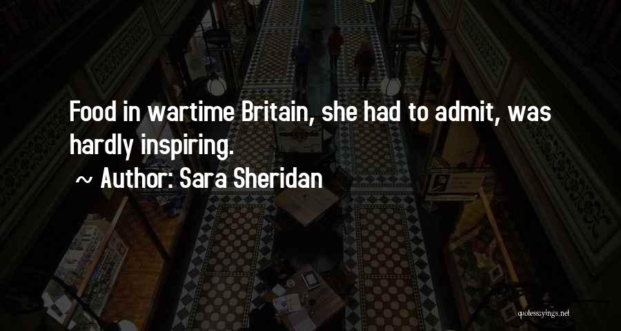 War Inspiring Quotes By Sara Sheridan