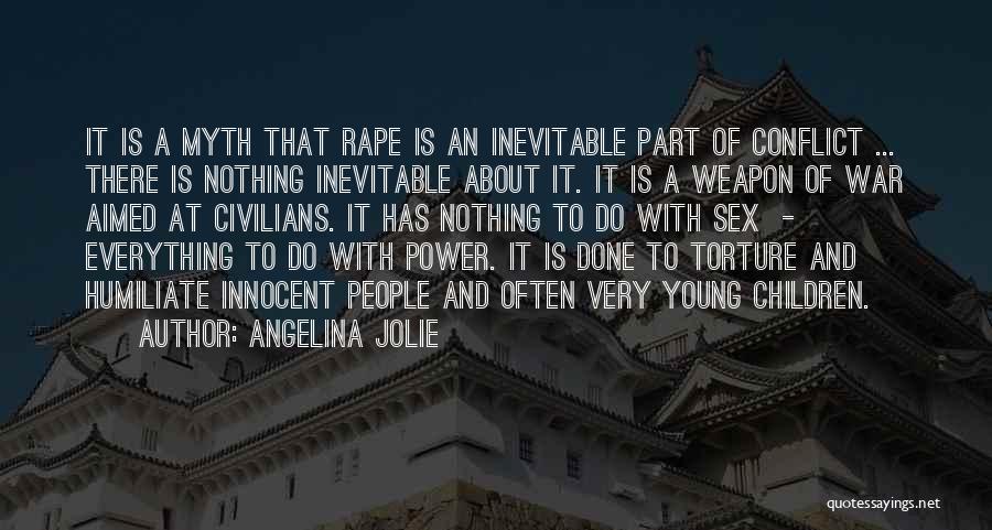 War Is Inevitable Quotes By Angelina Jolie