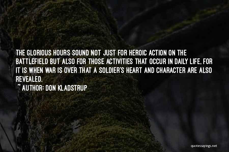 War Is Just Quotes By Don Kladstrup