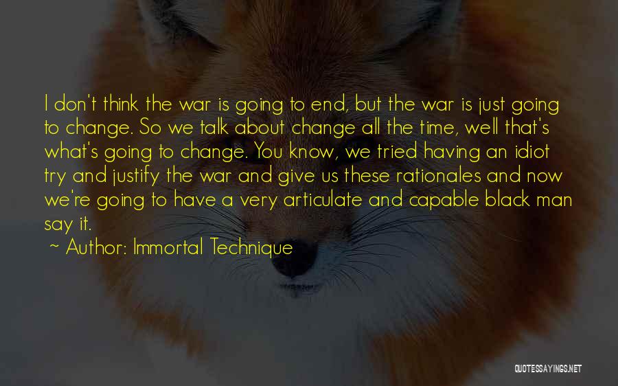 War Is Just Quotes By Immortal Technique