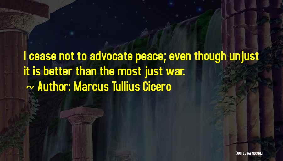 War Is Just Quotes By Marcus Tullius Cicero