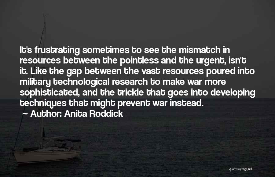 War Is Pointless Quotes By Anita Roddick