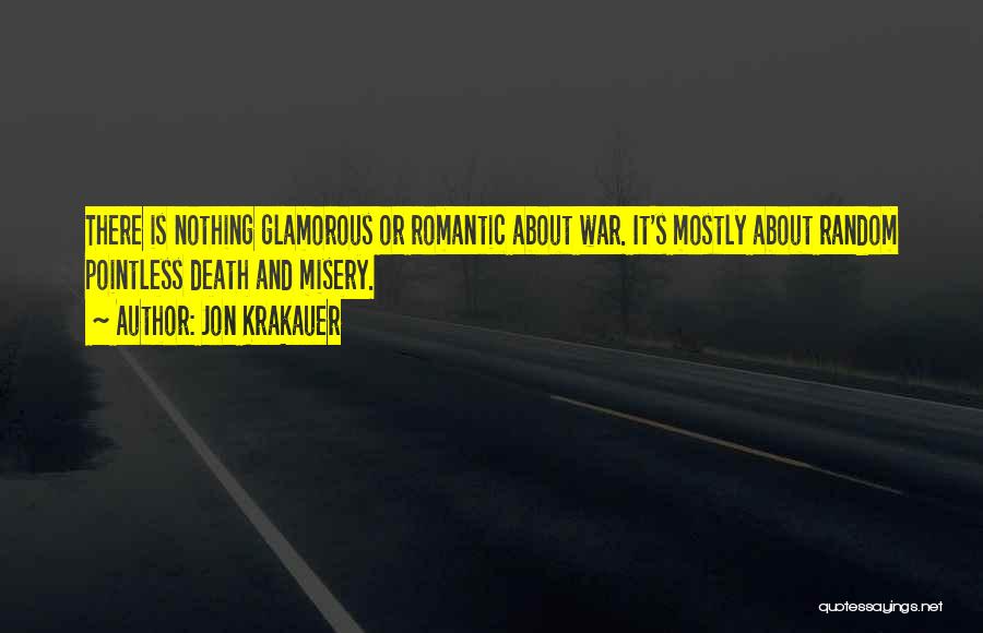 War Is Pointless Quotes By Jon Krakauer