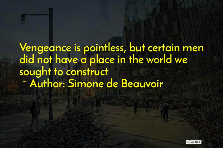 War Is Pointless Quotes By Simone De Beauvoir