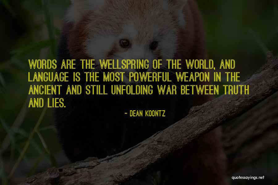 War Language Quotes By Dean Koontz War Language Quotes By Dean Koontz