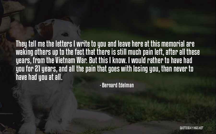 War Loss Quotes By Bernard Edelman War Loss Quotes By Bernard Edelman