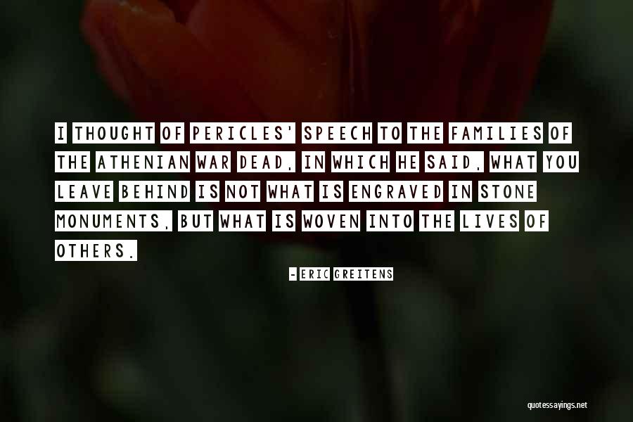 War Monuments Quotes By Eric Greitens War Monuments Quotes By Eric Greitens