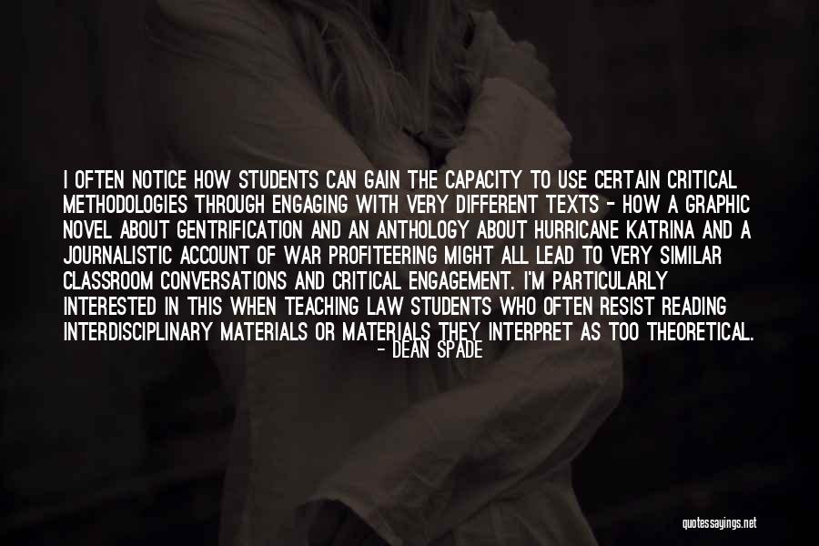 War Novel Quotes By Dean Spade War Novel Quotes By Dean Spade