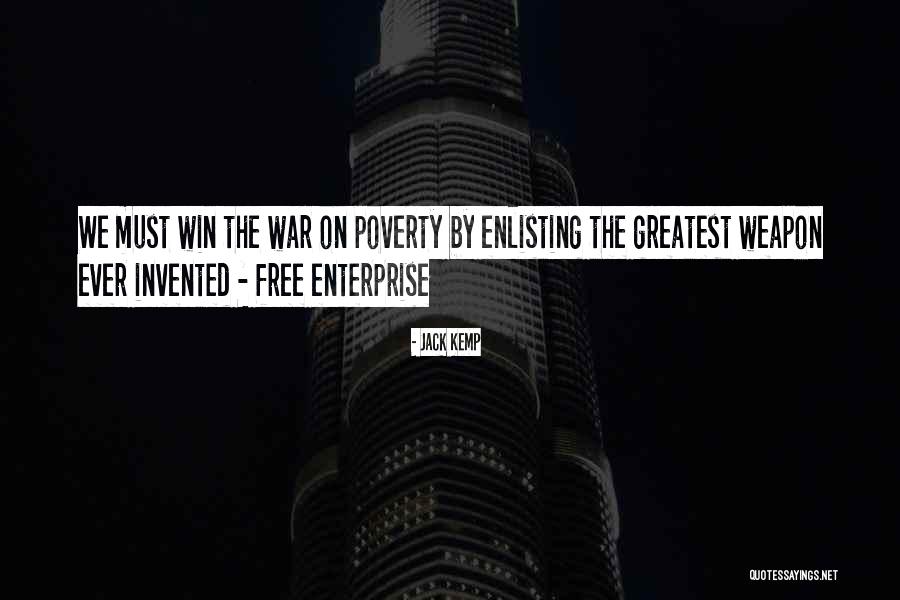 War On Poverty Quotes By Jack Kemp War On Poverty Quotes By Jack Kemp
