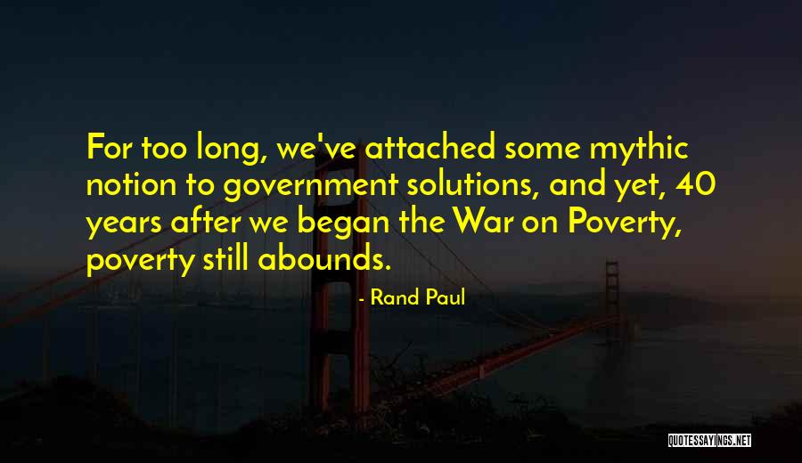 War On Poverty Quotes By Rand Paul War On Poverty Quotes By Rand Paul