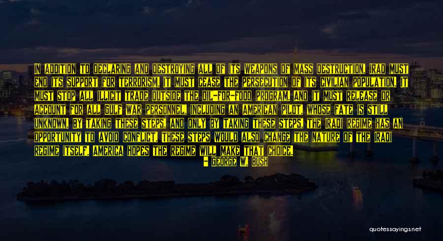 War Or Terrorism Quotes By George W. Bush War Or Terrorism Quotes By George W. Bush