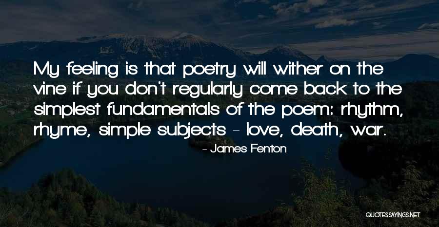 War Poetry Quotes By James Fenton War Poetry Quotes By James Fenton