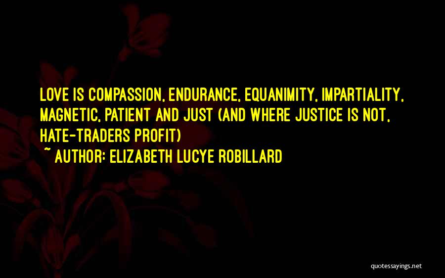 War Profit Quotes By Elizabeth Lucye Robillard