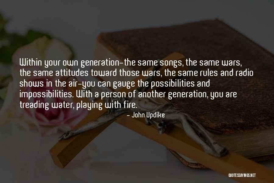 War Radio Quotes By John Updike War Radio Quotes By John Updike