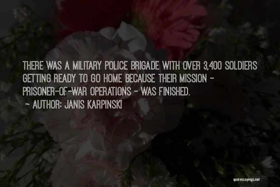 War Ready Quotes By Janis Karpinski