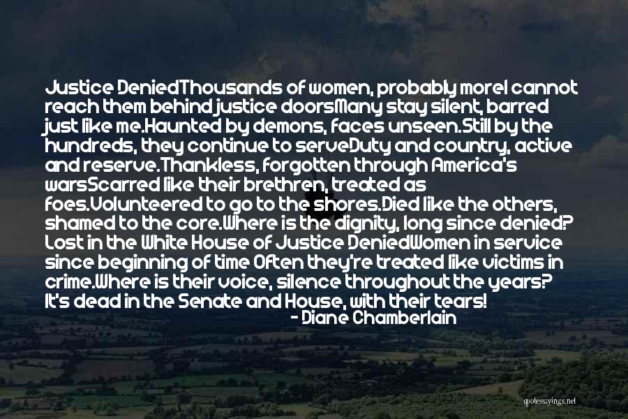 War Service Quotes By Diane Chamberlain War Service Quotes By Diane Chamberlain
