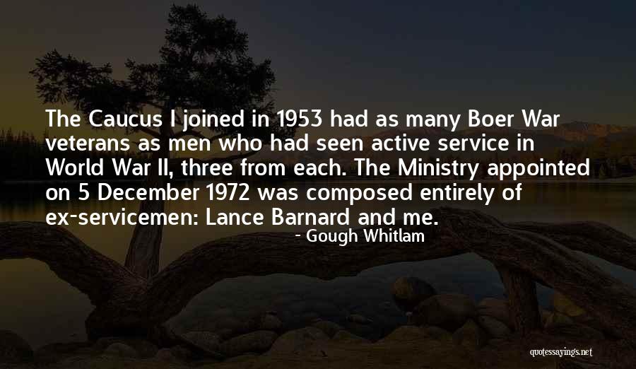 War Service Quotes By Gough Whitlam War Service Quotes By Gough Whitlam