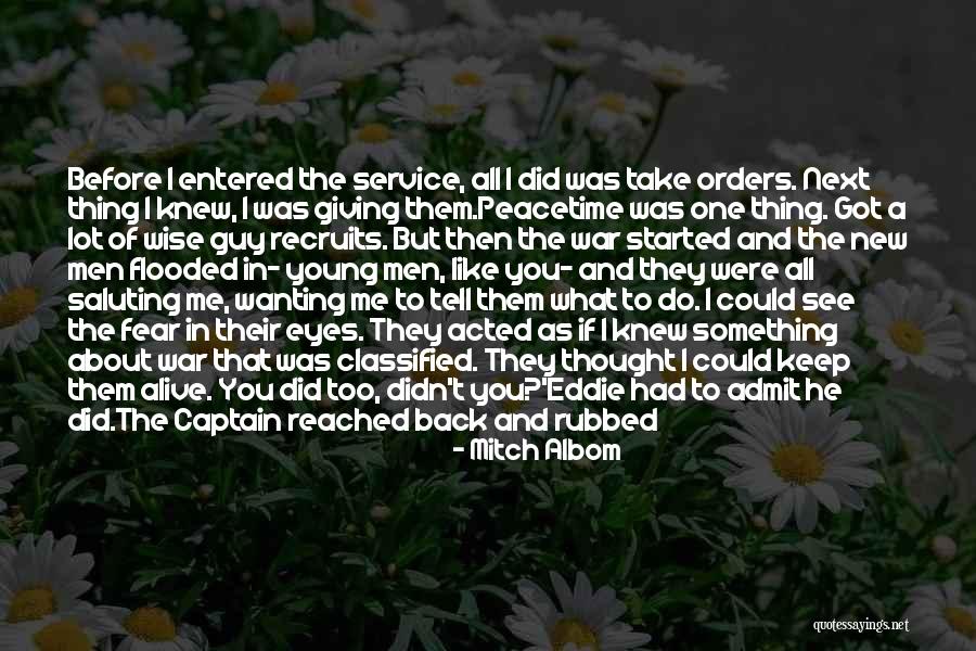War Service Quotes By Mitch Albom War Service Quotes By Mitch Albom