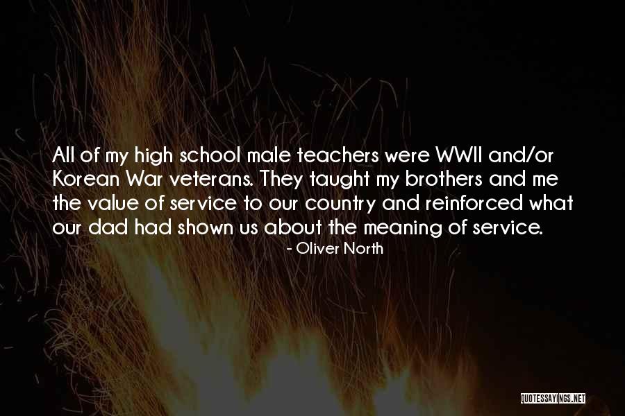 War Service Quotes By Oliver North War Service Quotes By Oliver North