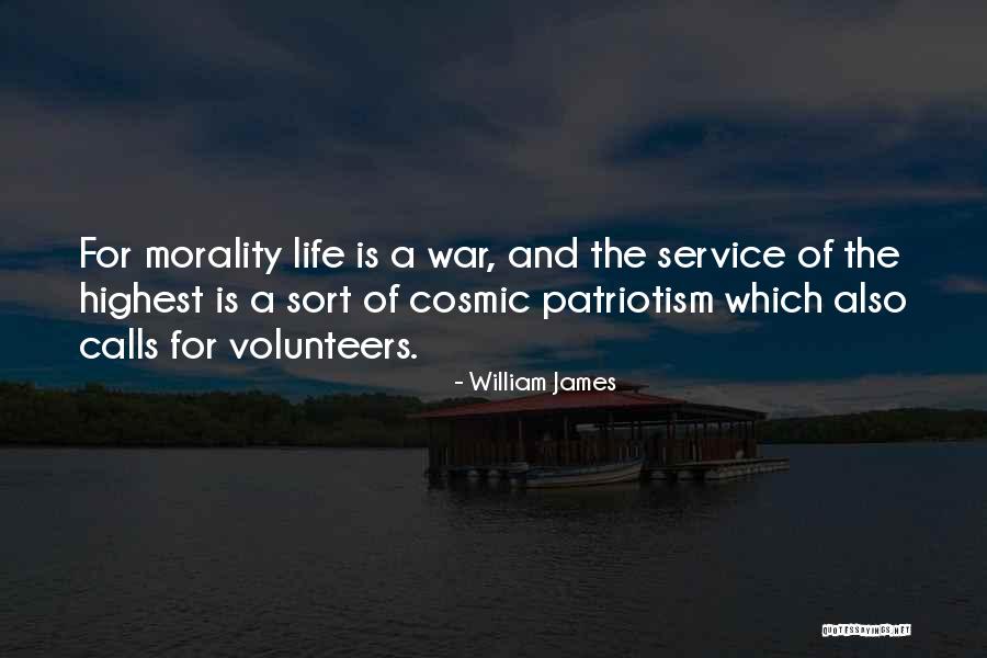 War Service Quotes By William James War Service Quotes By William James