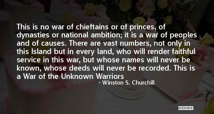 War Service Quotes By Winston S. Churchill War Service Quotes By Winston S. Churchill