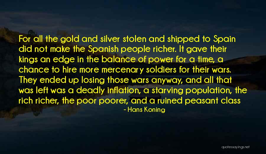 War Soldiers Quotes By Hans Koning War Soldiers Quotes By Hans Koning
