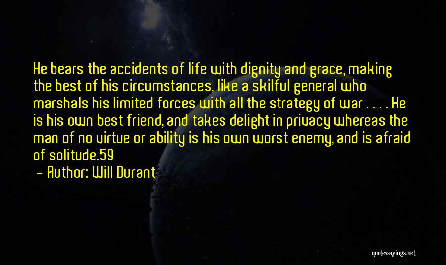 War Strategy Quotes By Will Durant