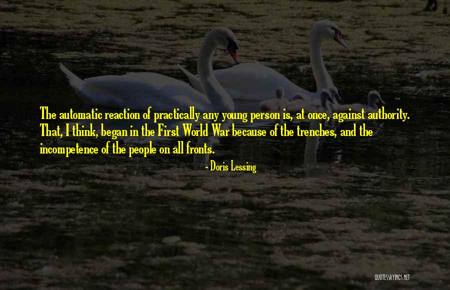 War Trenches Quotes By Doris Lessing War Trenches Quotes By Doris Lessing