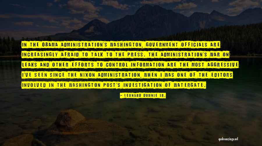 War When Washington Quotes By Leonard Downie Jr. War When Washington Quotes By Leonard Downie Jr.